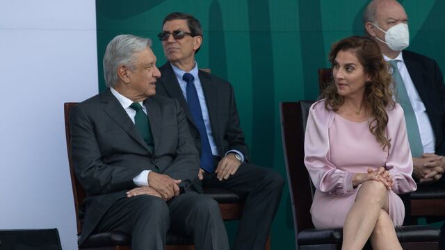 Andrés Manuel López Obrador y Beatriz Gutiérrez Müller