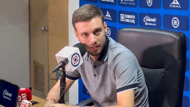 Martín Anselmi habló de su posible salida de Cruz Azul
