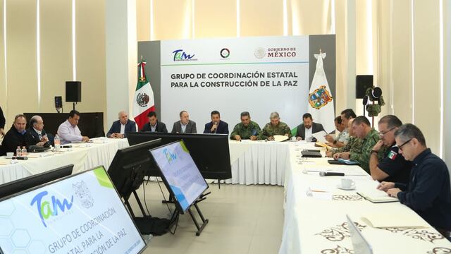 Mesa de seguridad en Tamaulipas
