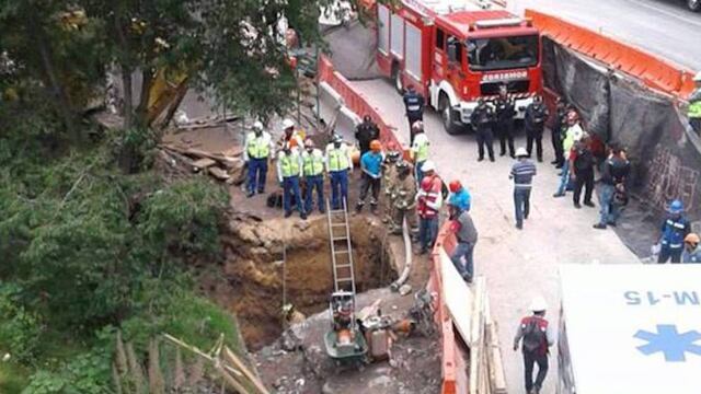 Deslave en Cuajimalpa.