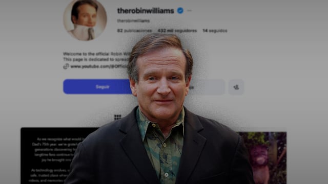 Robin Williams vuelve a Instagram: sus hijos buscan proteger su legado de la IA