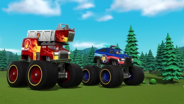 Paw Patrol sobre ruedas