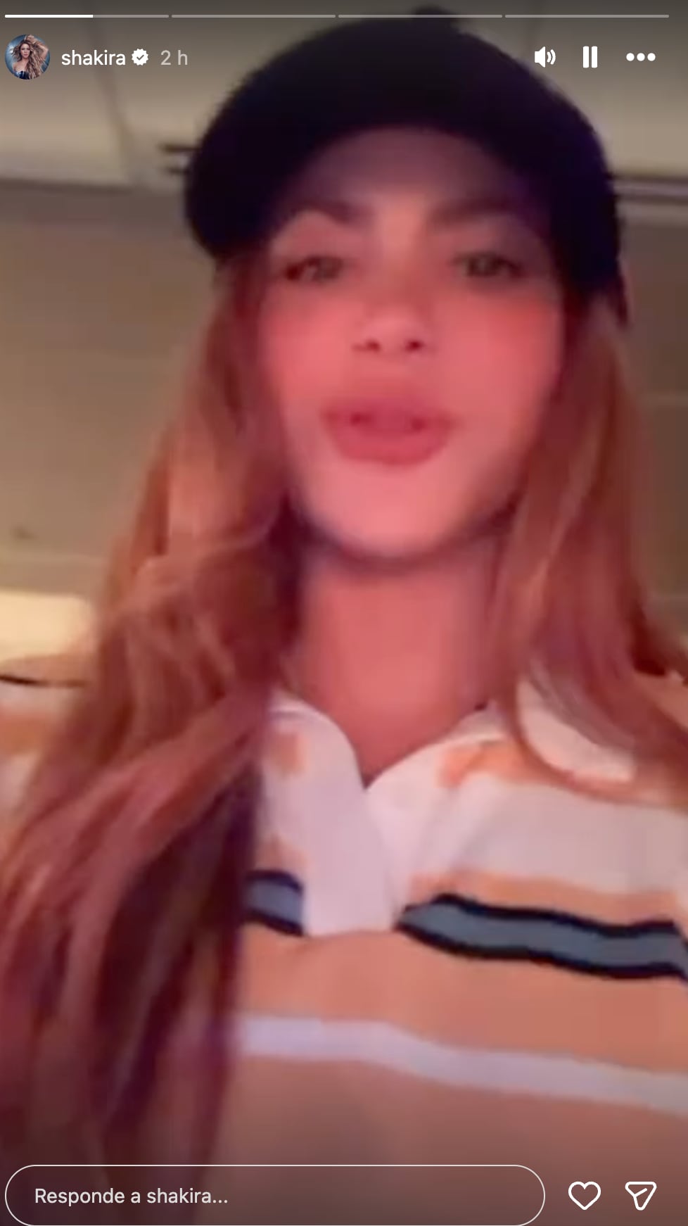 Shakira disfruta del concierto de Coldplay acompañada de sus hijos