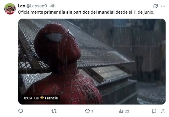 Memes primer día sin Mundial 2026