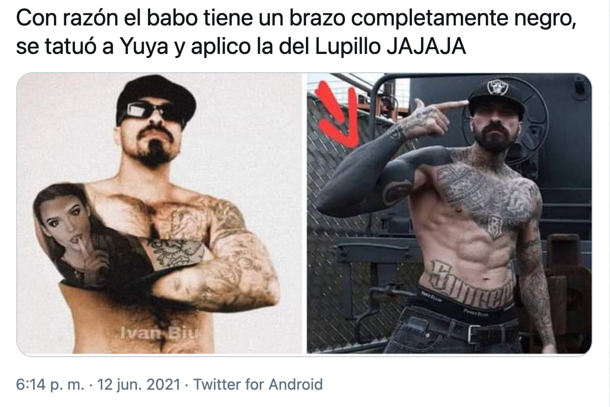 Memes sobre la reacción de Babo al embarazo de Yuya