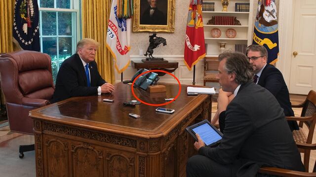 Escritorio de Donald Trump