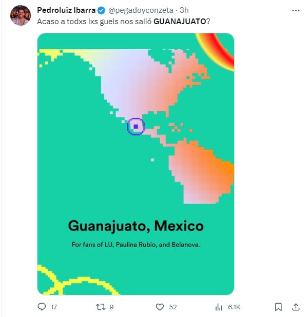 Guanajuato en Spotify Wrapped 2023