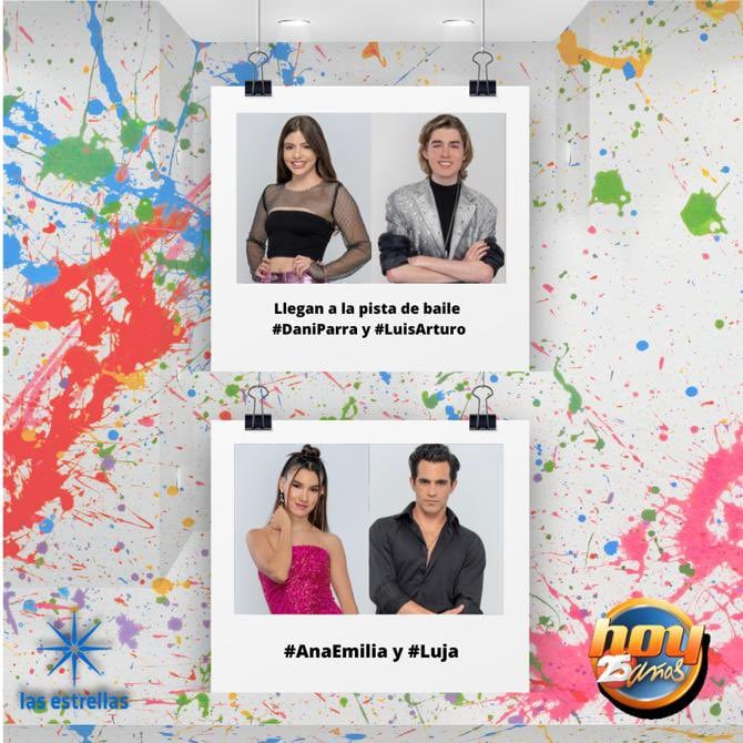 Las Estrellas bailan en Hoy 2023