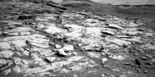 Surficie de Marte captada por Curiosity