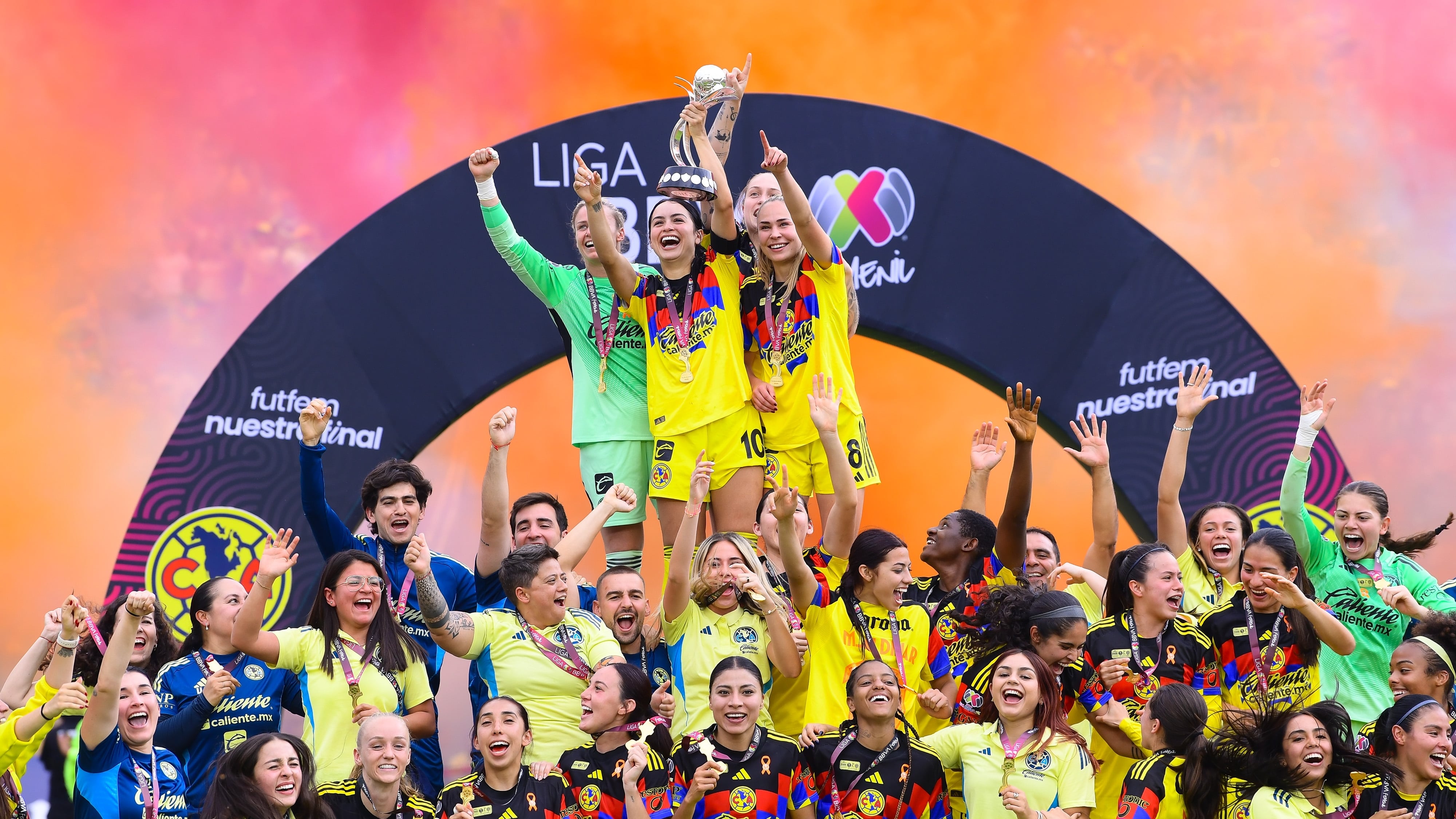 América vence a Rayadas y levanta el título de la Liga MX Femenil