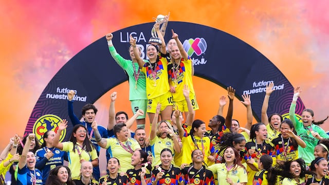 América vence a Rayadas y levanta el título de la Liga MX Femenil.