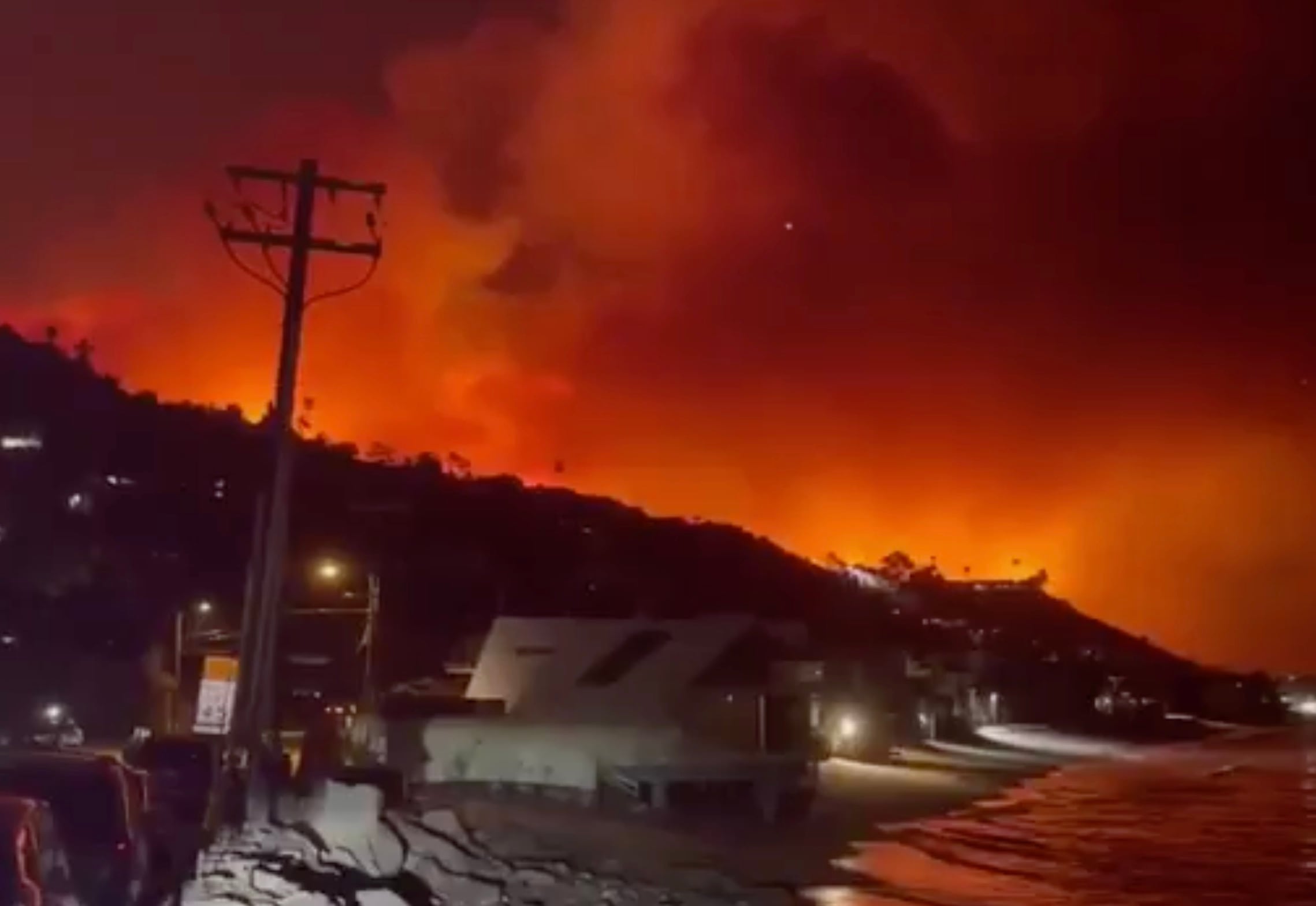Incendios en Los Ángeles, California