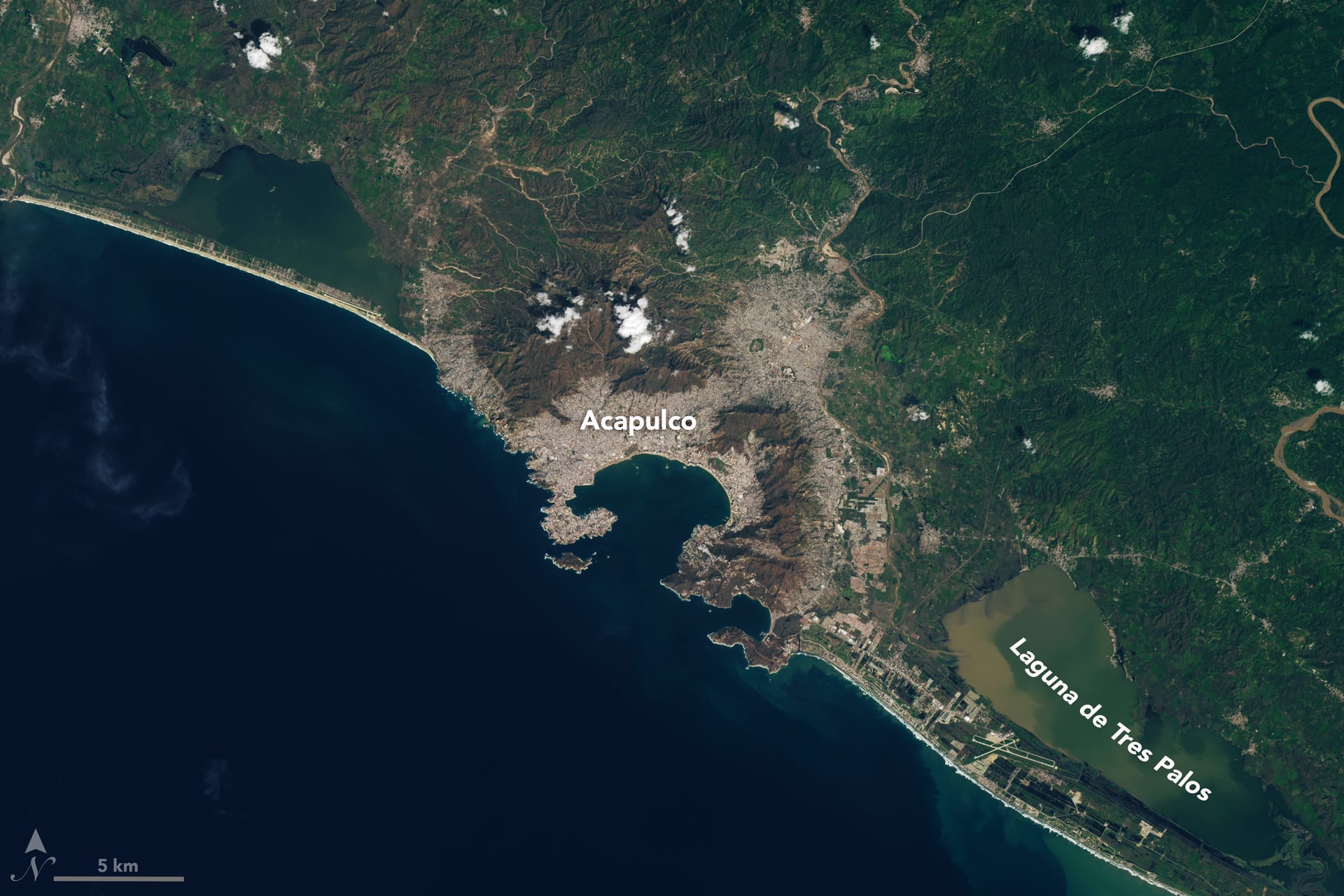 NASA: Acapulco 31 octubre 2023
