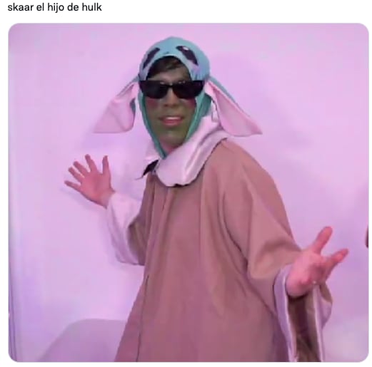 memes del disfraz de Juan Sebastián Guarnizo