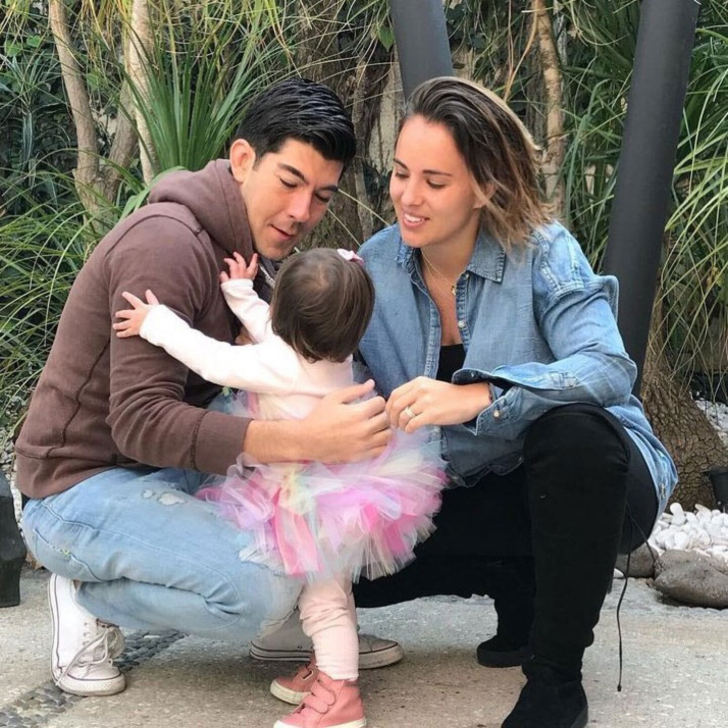 Hija de Saskia Niño de Rivera con Manuel López San Martín