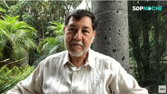 Gerardo Fernández Noroña explica el significado del “bellaco” de Lilly Téllez con Poncho Gutiérrez
