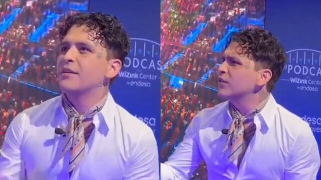 Christian Nodal no le interesa aclarar rumores sobre su noviazgo con Ángela Aguilar