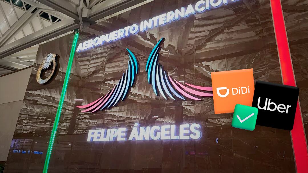 AIFA marca diferencia con AICM: Uber y DiDi sí pueden operar