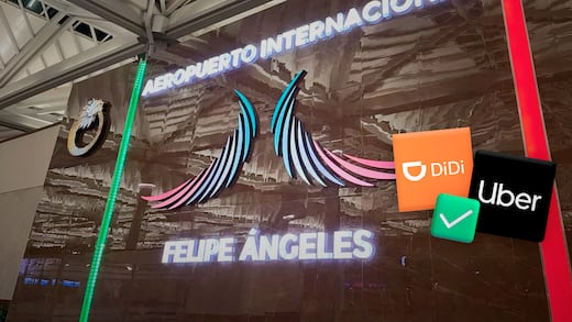 AIFA marca diferencia con AICM: Uber y DiDi sí pueden operar
