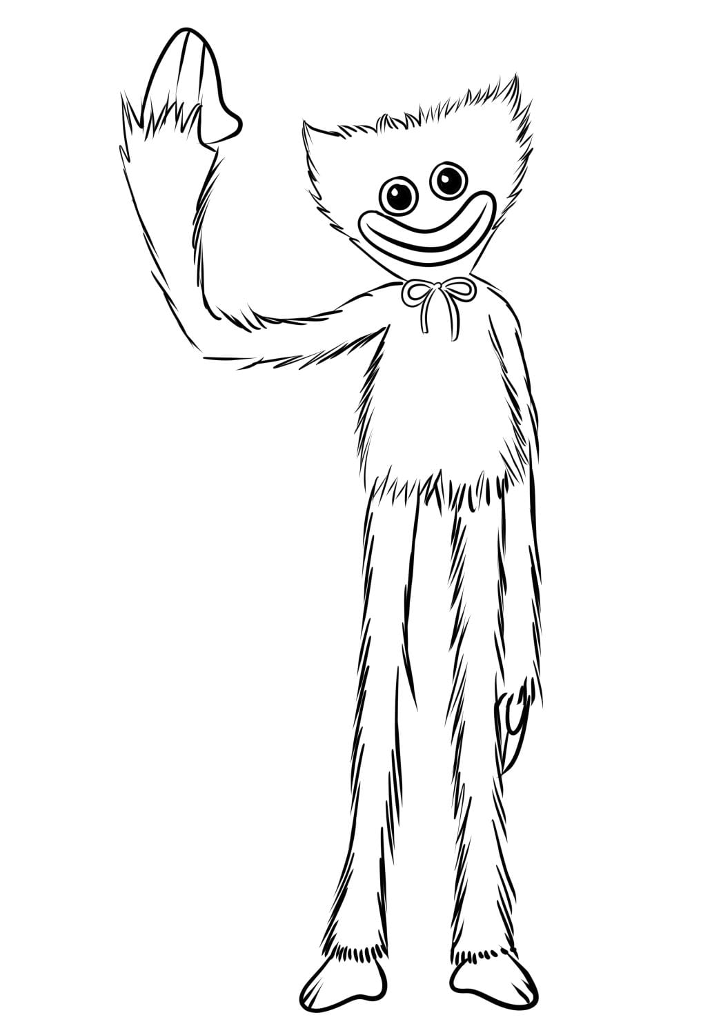 Dibujos de Poppy Playtime para colorear: 5 bonitas plantillas que puedes imprimir