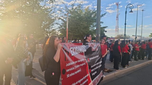Protestas de maestros contra reforma a la ley del ISSSTE