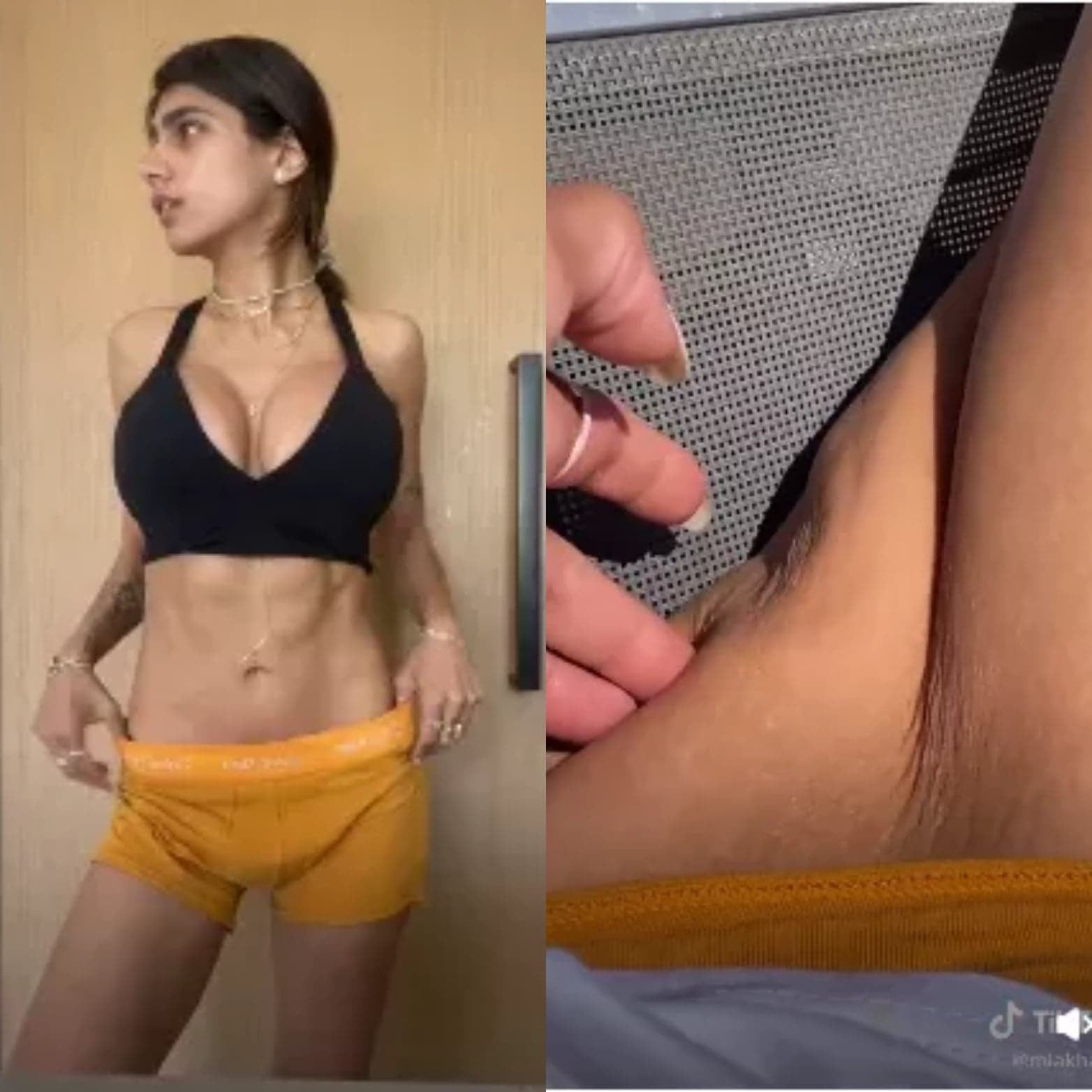 Mia Khalifa muestra sus estrias y flacidez.