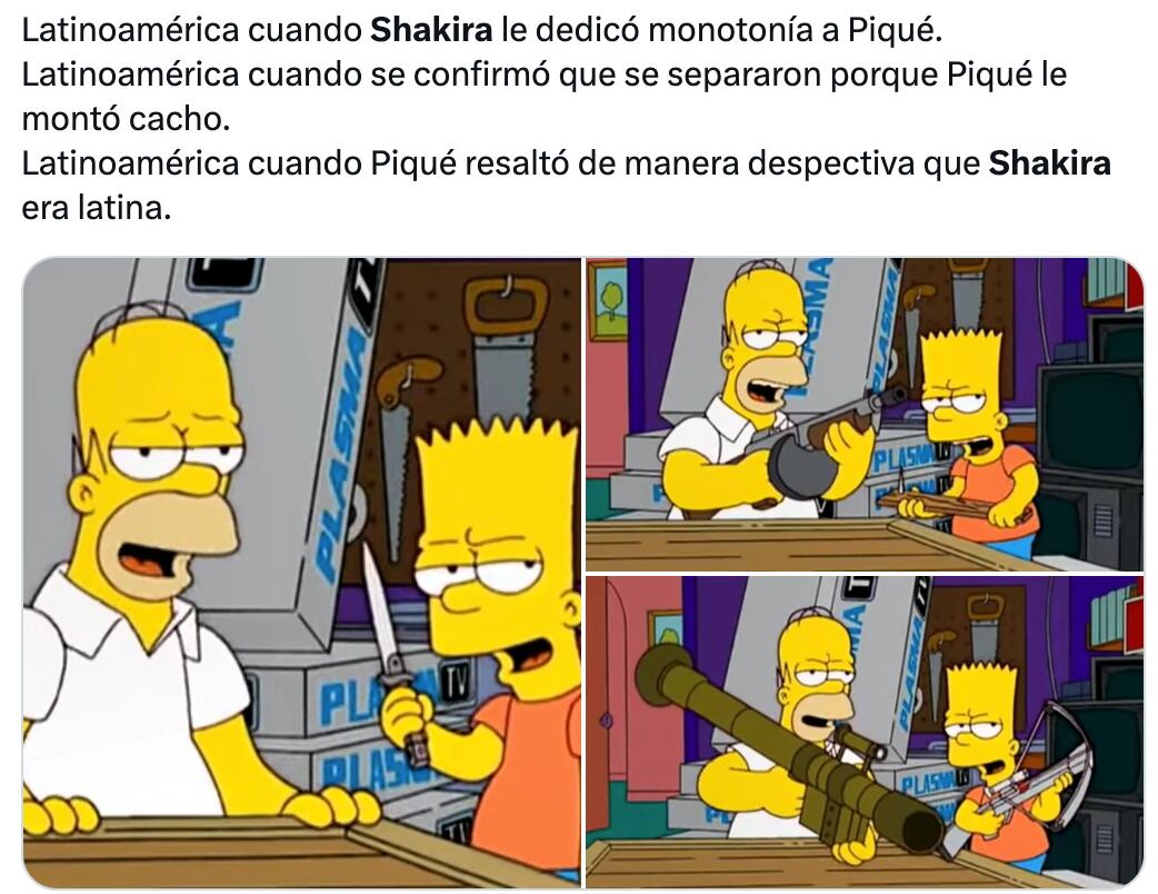 Memes apoyan a Shakira tras las declaraciones de Piqué sobre Latinoamérica