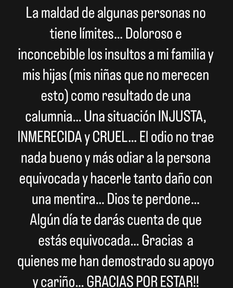 Andrea Legarreta le responde a Anette Cuburu por los insultos a sus hijas y manda mensaje contundente