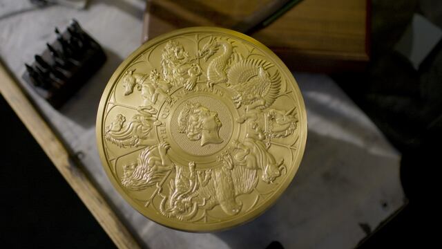 Moneda Reina Isabel II