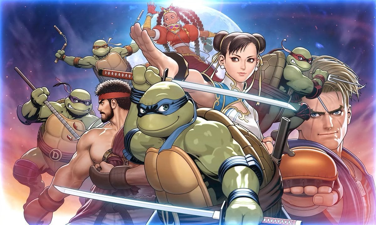 Street Fighter 6 y las Tortugas Ninja