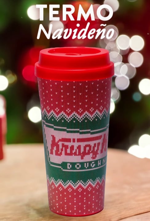 Krispy Kreme termo navideño