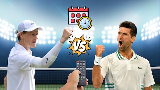 Jannik Sinner vs Novak Djokovic: ¿Cuándo y dónde ver la semifinal de Wimbledon 2026?