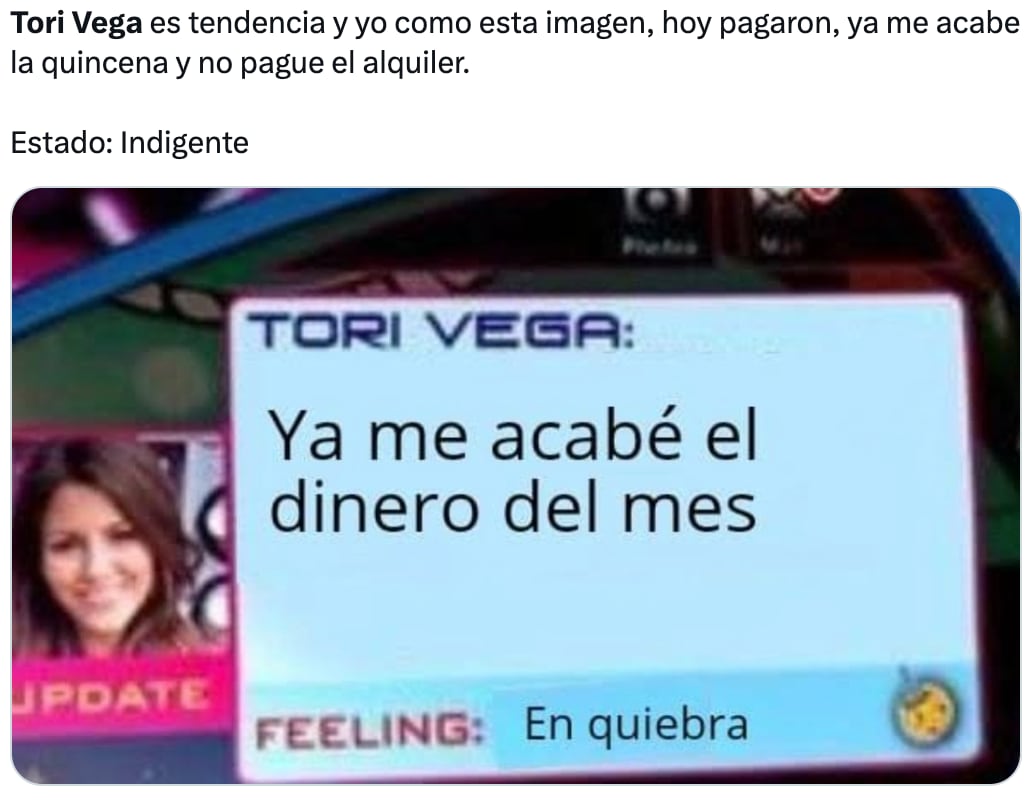 Memes explican porqué Tori Vega es tendencia