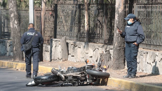 Accidente de motocicleta en México