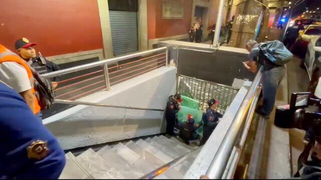 Una persona fue asesinada en Metro Bellas Artes de CDMX
