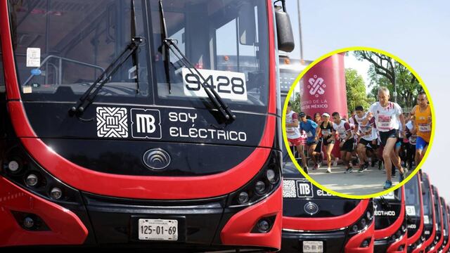 Maratón en la CDMX provocará cierre de algunas estaciones del Metrobús