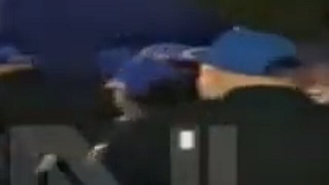 Pelea en el Estadio Azteca