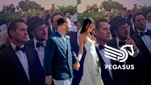 Reaparece Peña Nieto en la lujosa boda de Omer Adam y Sacha Israelovich junto a empresarios vinculados a Pegasus