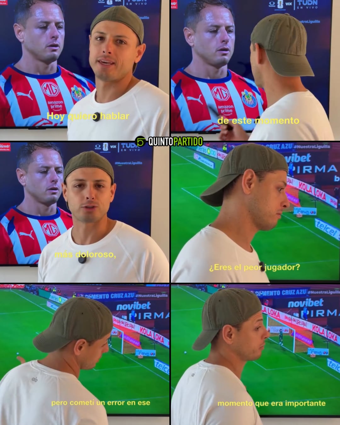 Chicharito dice que penal fallado fue el momento más doloroso de su carrera