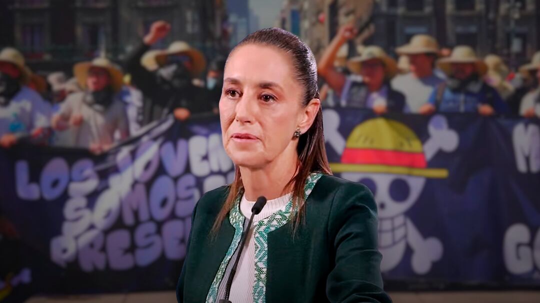 “No fueron jóvenes”: Sheinbaum deslinda a la Generación Z de actos de violencia en la marcha