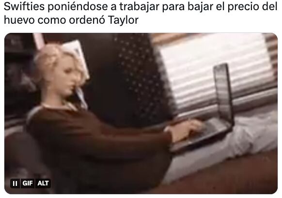 Taylor Swift y sus fans ¿hicieron que el precio huevo bajara?