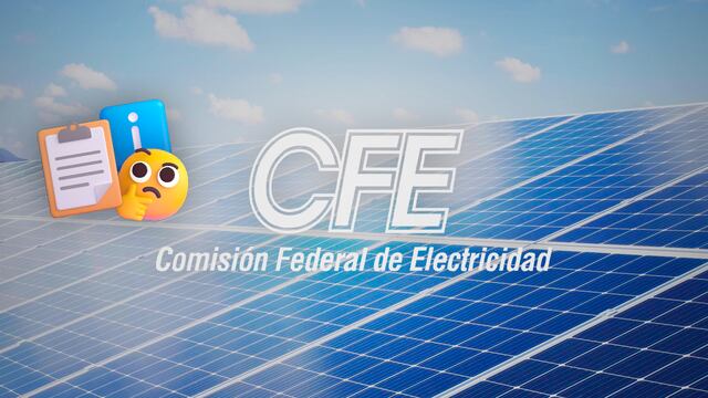 Requisitos para instalación de paneles solares de la CFE