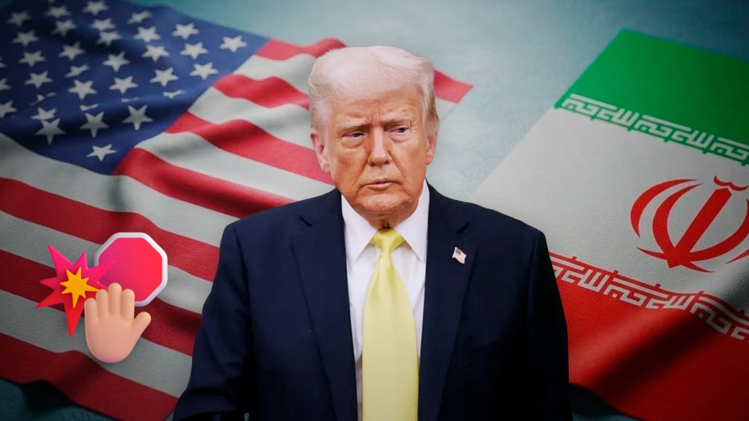 Trump dice que hay diálogo con Irán y ordena detener conflicto por 5 días