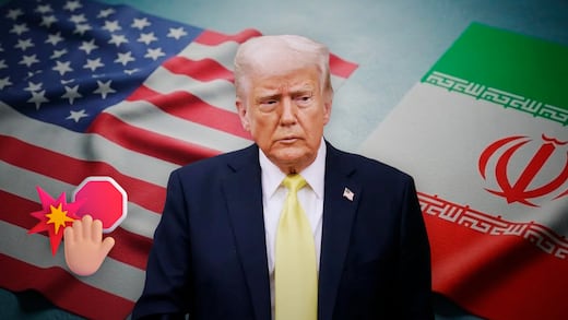 Trump ordena alto al fuego con Irán por 5 días