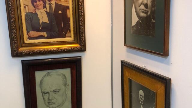Objetos del Sir Winston Churchill.