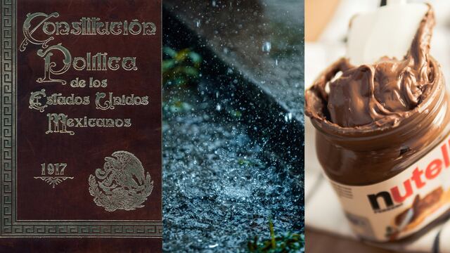 Hoy es Día de la Constitución Mexicana, del hombre del tiempo y de la Nutella
