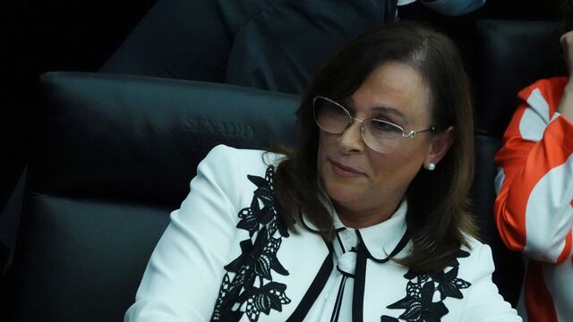 Rocío Nahle compareció ante la Comisión de Energía del Senado de la República.
