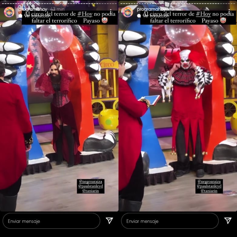 Paul Stanley se accidente en dinámica en programa Hoy.