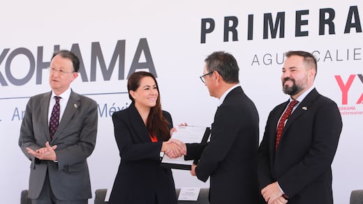 Tere Jiménez pone en marcha la ampliación de la empresa Yokohama Industries Americas