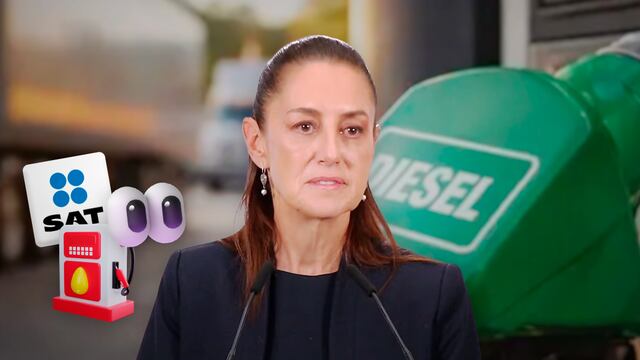 Claudia Sheinbaum revisará con el SAT el alza del diésel